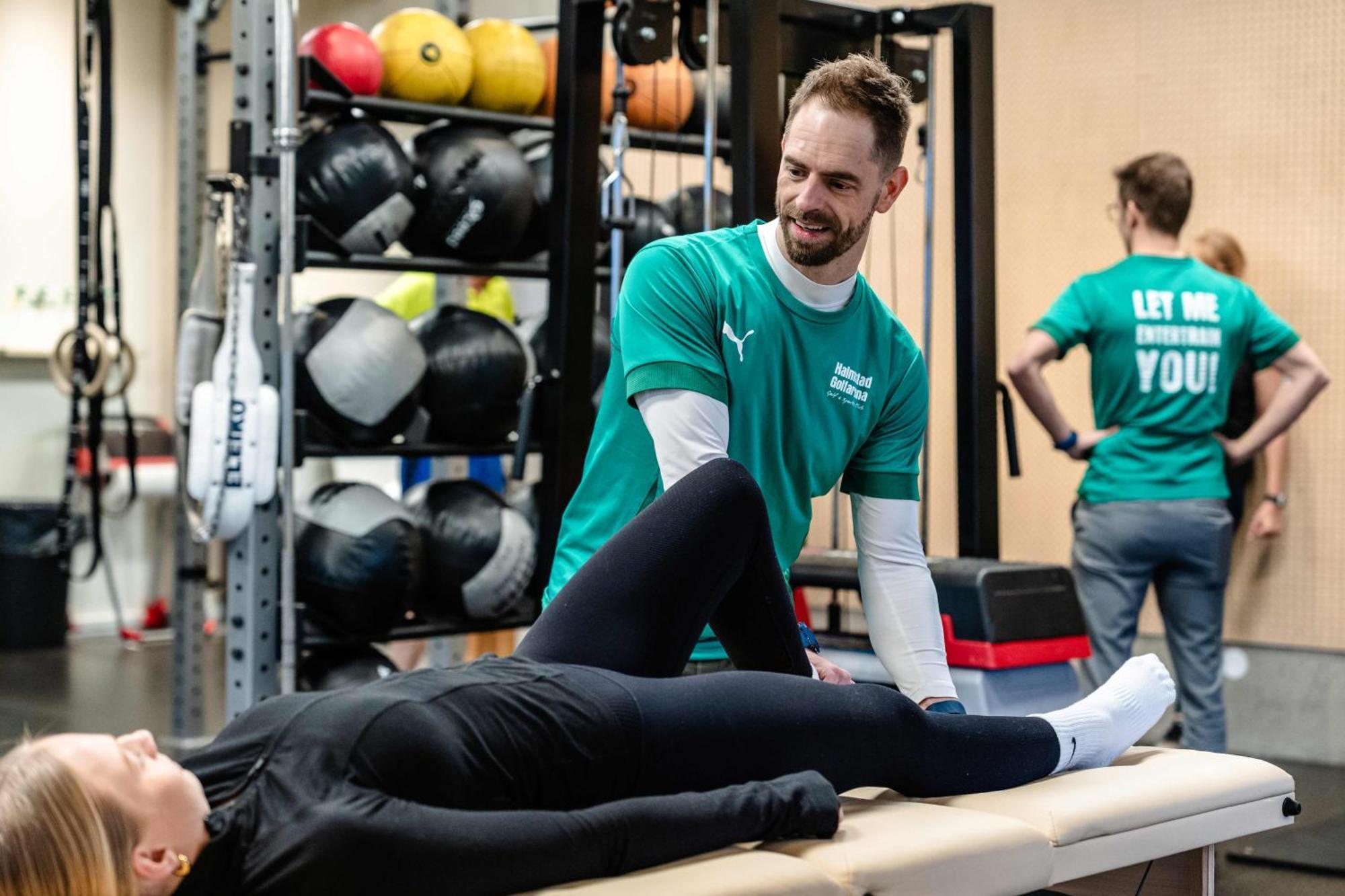 Halmstad Golfarena Stugor Luaran gambar