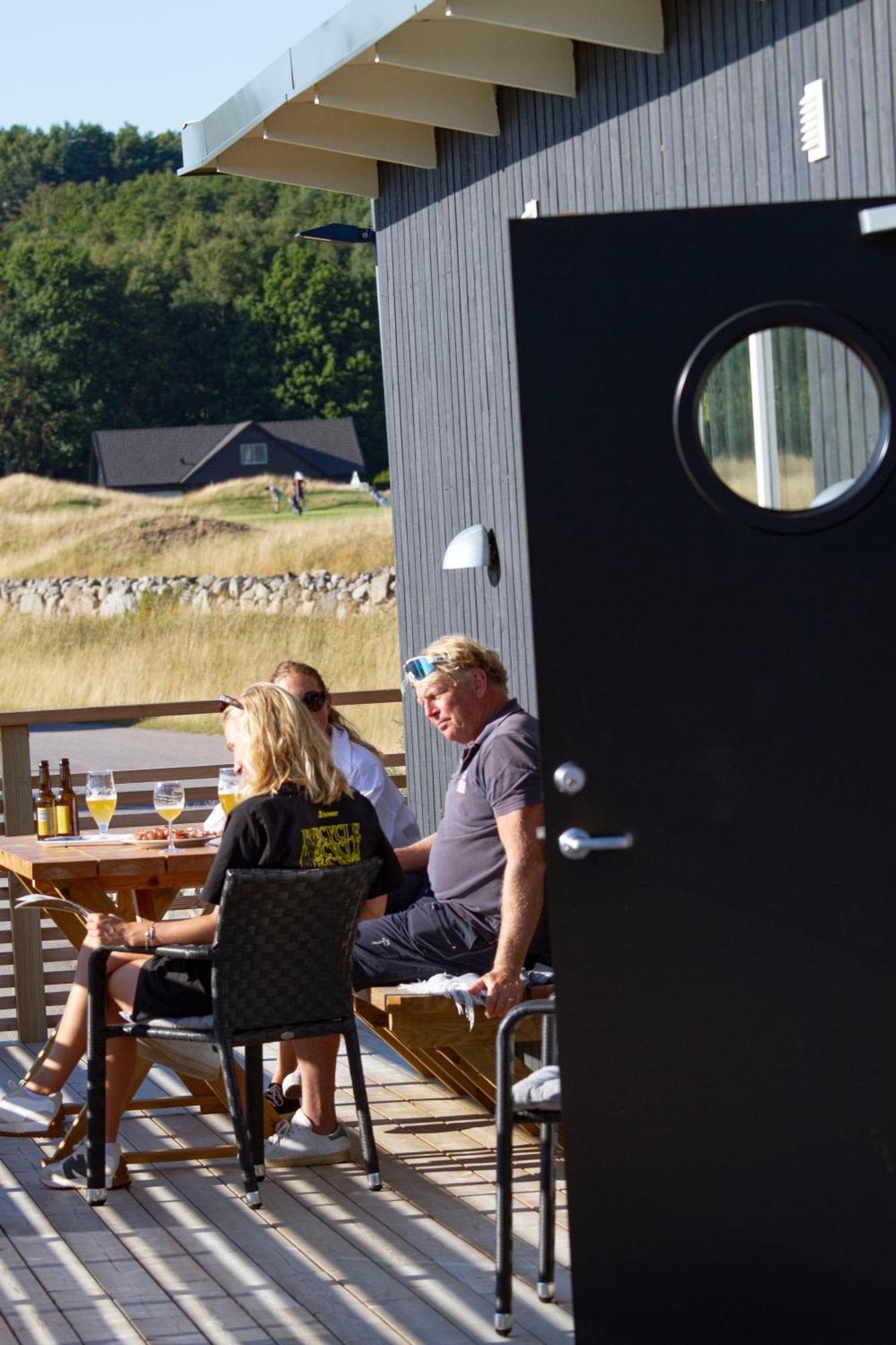 Halmstad Golfarena Stugor Luaran gambar