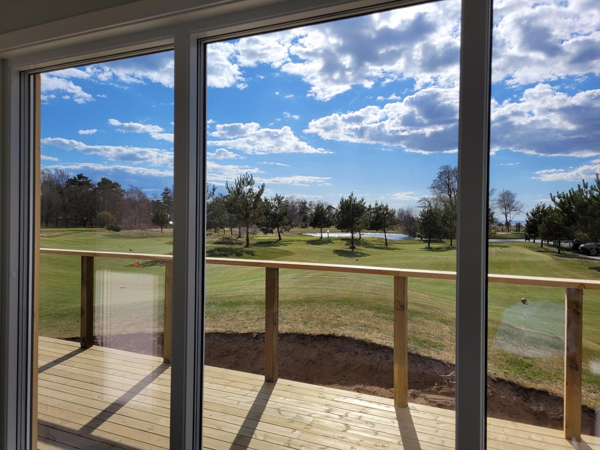 Halmstad Golfarena Stugor Luaran gambar